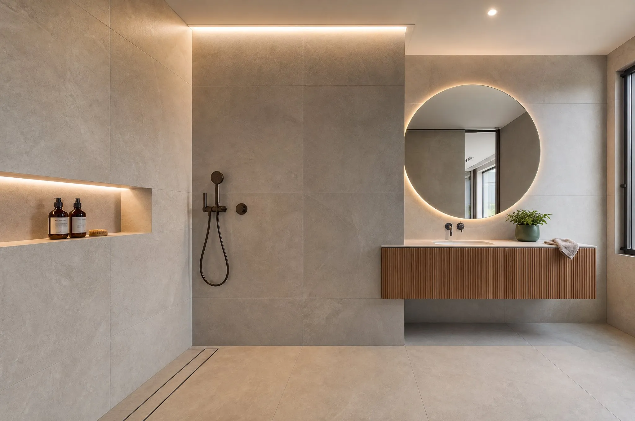 Matériaux exposés dans le showroom TMT Design