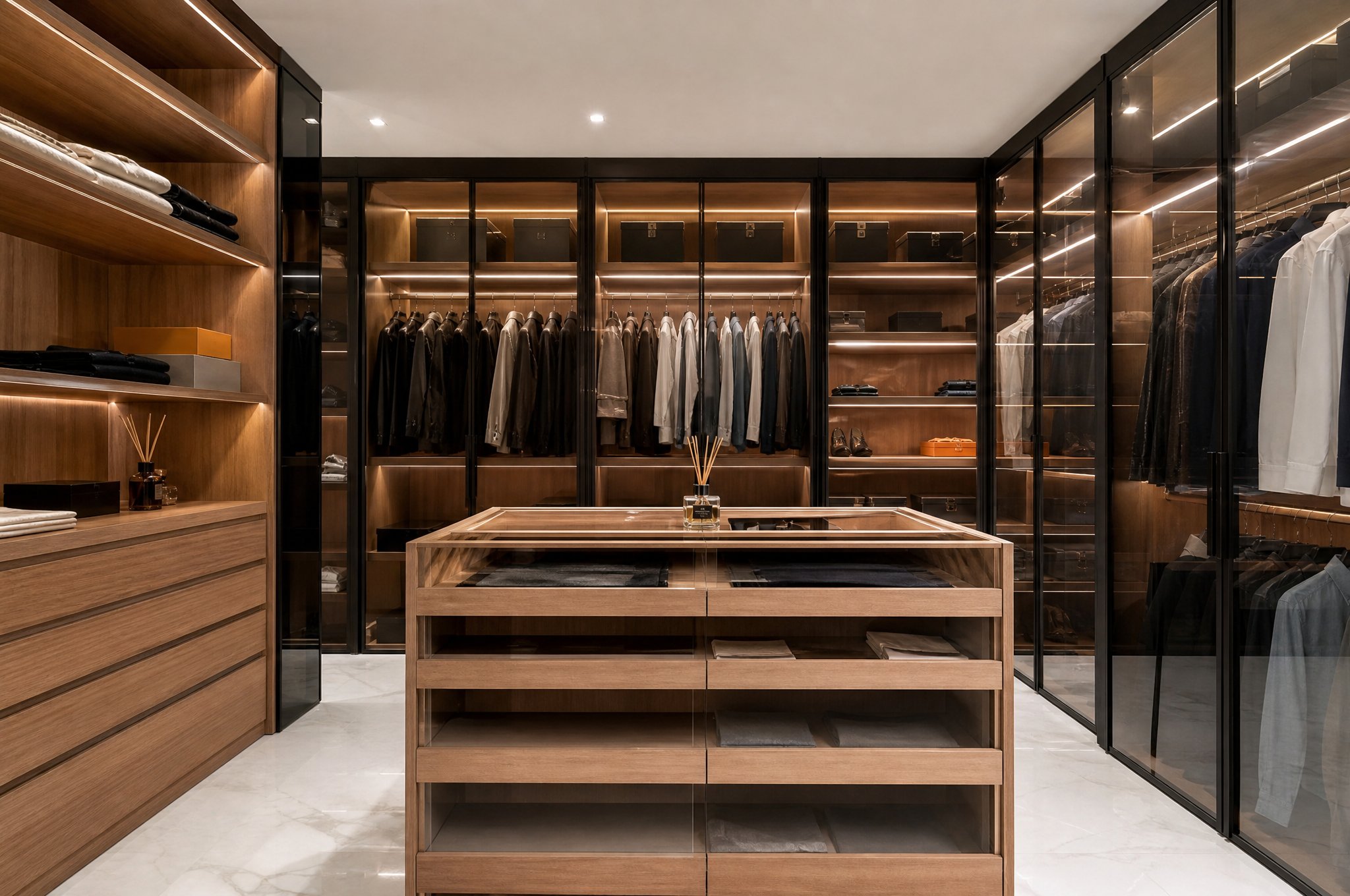 Dressing aménagé sur mesure